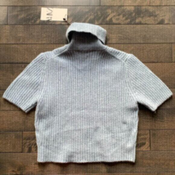Zara Cropped Ribbed Sweater - new with tags - Picture 2 of 2
